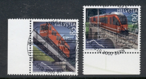 Switzerland-2010-Railway-centenary-CTO