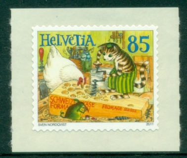 Switzerland-2011-Comics-Festus-and-Mercury-Self-Adhesive-Stamps