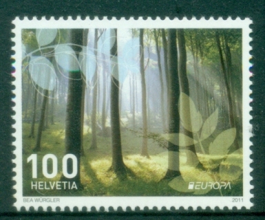 Switzerland-2011-EUROPA-Stamps-The-Forest-MUH
