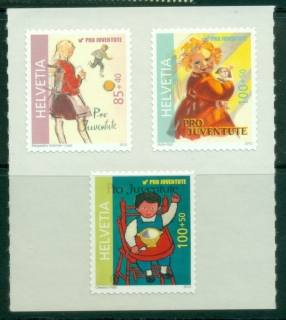 Switzerland-2012-Pro-Juventute-Self-Adhesive-Stamps-MUH
