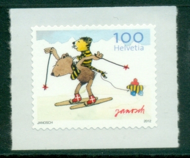 Switzerland-2012-The-80th-Anniversary-of-the-Birth-of-Janosch-Self-Adhesive-MUH
