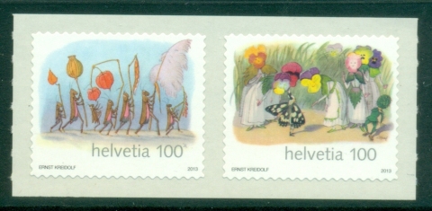 Switzerland-2013-The-150th-Anniversary-of-the-Birth-of-Ernst-Kreidolf-1863-1956-MUH