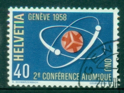 Switzerland-1958-UN-Atomic-Conference-FU