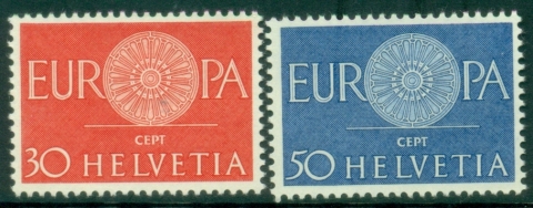 Switzerland-1960-Europa-MUH