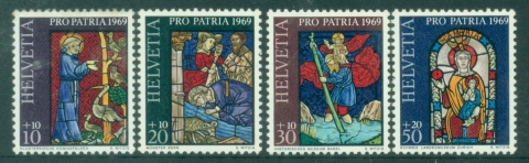Switzerland-1969-Pro-Patria-Art-MUH