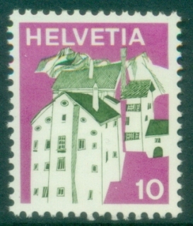 Switzerland-1973-Pictorial-Landscapes-10c-MUH