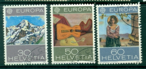 Switzerland-1975-Europa-FU