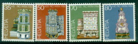 Switzerland-1984-Pro-Patria-Tiled-Stoves-MUH