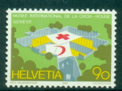 Switzerland-1988-International-Red-Cross-Museum-MUH