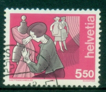 Switzerland-1989-Trades-550f-FU