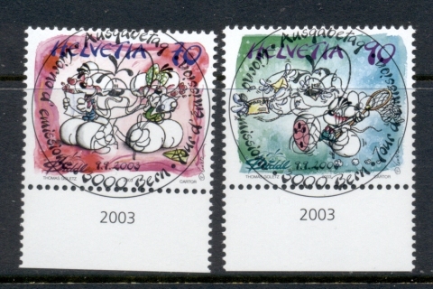 Switzerland-2003-Comic-Strip-Characters-CTO