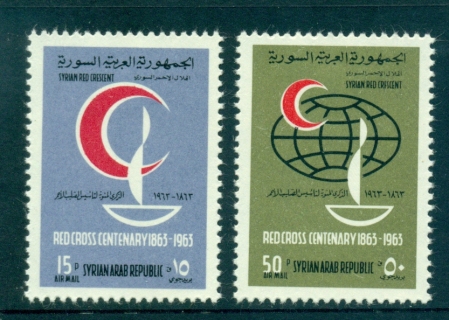 Syria-SAR-1963-Red-Cross-Centenary-MLH-lot36892