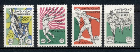 Syria-SAR-1968-Summer-Olympics-Mexico-City-MUH