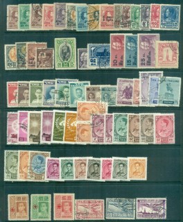 Thailand-1920s-on-Assorted-Oddments-MLH-FU