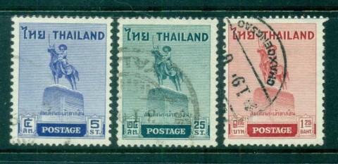 Thailand-1955-King-Taksin-Statue-FU-lot83191