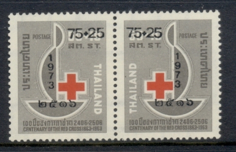 Thailand-1974-Red-Cross-pr-MUH