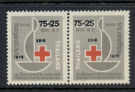 Thailand-1976-Red-Cross-pr-MUH