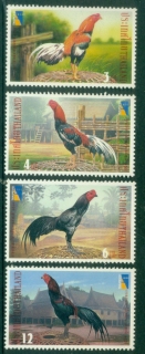 Thailand-2001-National-Stamp-Exhibition-THAIPEX-01-Bangkok-Thailand-Birds-Domestic-Fowl