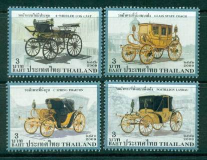 Thailand-2009-Royal-Carriages-MUH-Lot26943