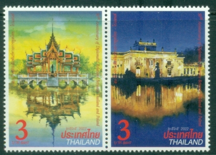 Thailand-2022-The-50th-Anniversary-of-Diplomatic-Relations-with-Poland-Joint-Issue-with-Poland-MUH