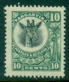 Tanganyika-1922-25-Pictorial-Giraffe-10c-MLH