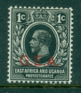 Tanganyika-1922-KGV-Opt-BEA-1c-MLH