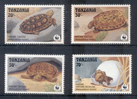 Tanzania 1993 WWF Pancake Tortoise