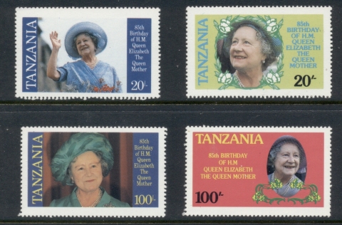 Tanzania 1985 Queen Mother 85th Birthday