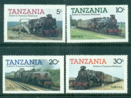 Tanzania-1985-Tanzania-Railways-Locomotives