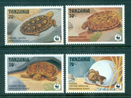 Tanzania 1993 WWF Pancake Tortoise