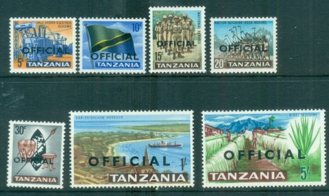 Tanzania-1965-Pictorials-Officials-Asst-no-50c-MLH