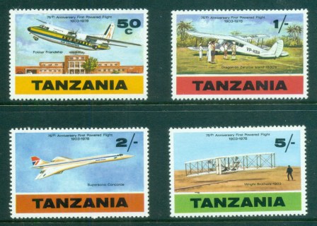 Tanzania-1978-Airplanes