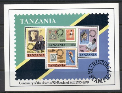 Tanzania-1979-Sir-Rowland-Hill-Death-Centenary-MS-MUH