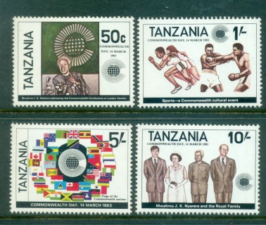 Tanzania-1983-Commonwealth-Day-MUH-lot54645