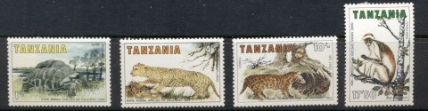 Tanzania-1985-Wildlife-Rare-species-of-Zanzibar-MUH