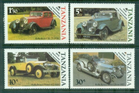 Tanzania-1986-Automobile-Centenary-MLH-lot84784