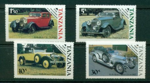 Tanzania-1986-Cars-MUH-Lot21324