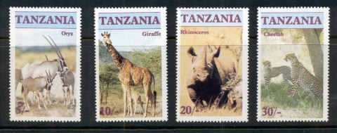 Tanzania-1986-Endangered-Wildlife-MUH