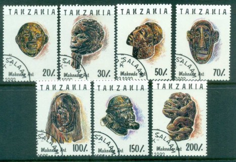 Tanzania-1992-Makonde-Art-CTO-lot84795