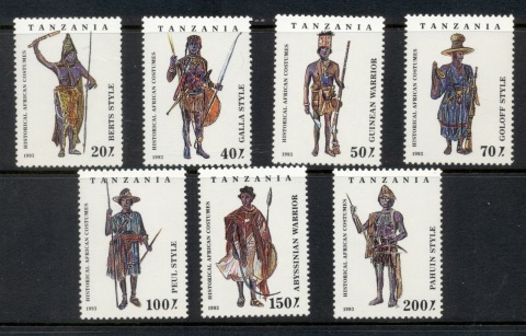 Tanzania-1993-Historical-African-Costumes-MUH