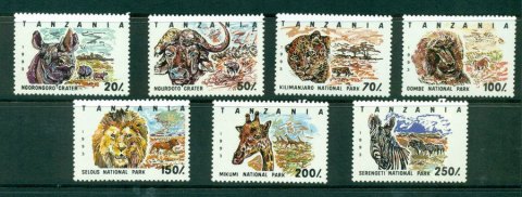 Tanzania-1993-National-Parks-MUH-Lot21328