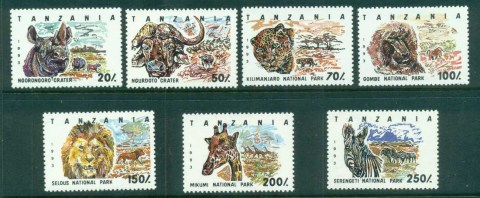 Tanzania-1993-National-Parks-MUH