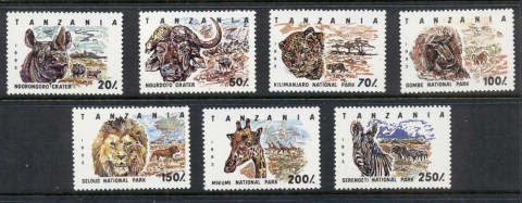 Tanzania-1993-National-Parks-Wildlife-MUH