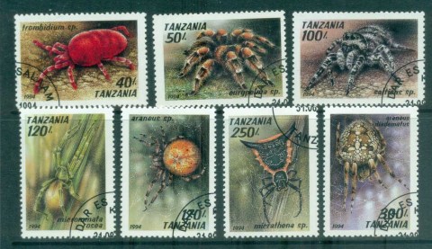 Tanzania-1994-Arachnids