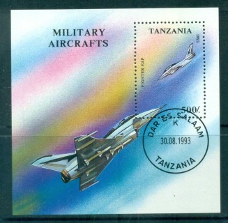 Tanzania-1994-Military-Aircraft-MS-CTO-lot84807