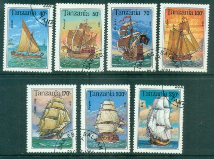 Tanzania-1994-Sailing-Ships-CTO-lot84817