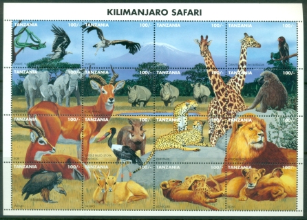 Tanzania-1995-Animals-of-Kilimanjaro-Safari-MS-MUH