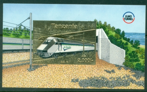 Tanzania-1995-Opening-of-the-Railway-Tunnel-Under-the-English-Channel-MS-Muh