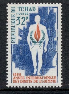 Chad 1968 Intl. Human Rights Year