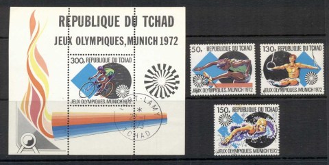 Chad 1972 Summer Olympics, Munich + MS